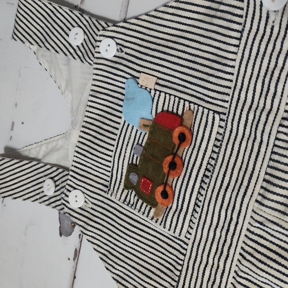 Haute baby train overalls size 3t - Picture 2 of 3